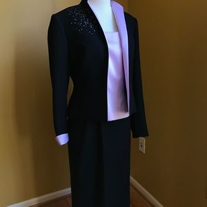 Kasper ASL 3 piece skirt suit set.